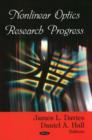 Image for Nonlinear Optics Research Progress