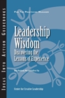 Image for Leadership Wisdom : Discovering the Lessons of Experience