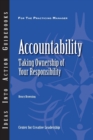 Image for Accountability  : taking ownership of your responsibility