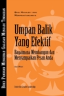 Image for Feedback That Works : How to Build and Deliver Your Message, First Edition (Bahasa Indonesian)