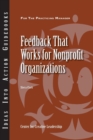 Image for Feedback that Works for Nonprofit Organizations