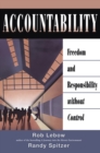 Image for Accountability: freedom and responsibility without control