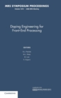Image for Doping Engineering for Front-End Processing: Volume 1070