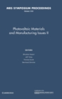 Image for Photovoltaic Materials and Manufacturing Issues II: Volume 1210