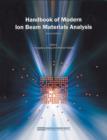 Image for Handbook of Modern Ion Beam Materials Analysis