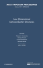 Image for Low-Dimensional Semiconductor Structures: Volume 1617