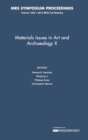 Image for Materials Issues in Art and Archaeology X: Volume 1656
