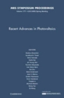 Image for Recent Advances in Photovoltaics: Volume 1771