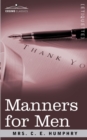 Image for Manners for Men