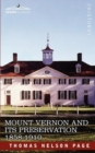 Image for Mount Vernon and Its Preservation : 1858-1910