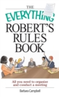 Image for The Everything Robert&#39;s Rules Book: All You Need to Organize and Conduct a Meeting