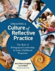 Image for Creating a culture of reflective practice: the role of pedagogical leadership in early childhood