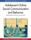 Image for Adolescent Online Social Communication and Behavior