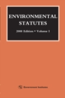 Image for Environmental Statutes.