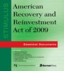 Image for Stimulus: American Recovery and Reinvestment Act of 2009 : Essential Documents