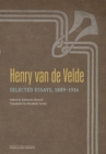 Image for Henry van de Velde  : selected essays, 1889-1914