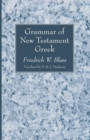 Image for Grammar of New Testament Greek
