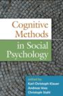 Image for Cognitive methods in social psychology