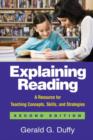 Image for Explaining reading  : a resource for teaching concepts, skills and strategies