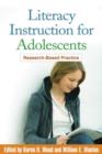 Image for Literacy instruction for adolescents  : research-based practice