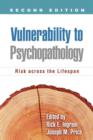 Image for Vulnerability to psychopathology  : risk across the lifespan