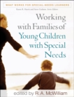 Image for Working with families of young children with special needs