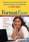 Image for FormatEase, Version 6.0 : Paper and Reference Formatting Software for APA Style