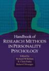 Image for Handbook of Research Methods in Personality Psychology