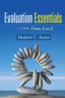 Image for Evaluation essentials  : from A to Z