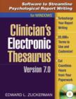Image for Clinician&#39;s Electronic Thesaurus, Version 7.0