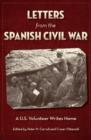 Image for Letters from the Spanish Civil War  : a U.S. volunteer writes home