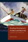 Image for Reading Hemingway&#39;s To have and have not  : glossary and commentary