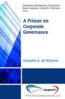 Image for A Primer on Corporate Governance
