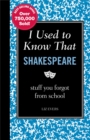 Image for I Used to Know That: Shakespeare