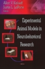 Image for Experimental Animal Models in Neurobehavioral Research