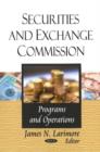 Image for Securities &amp; Exchange Commission : Programs &amp; Operations