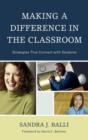Image for Making a Difference in the Classroom