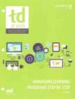 Image for Managing Learning Programs