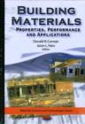 Image for Building materials  : properties, performance, and applications