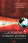 Image for U.S. trade with developing countries  : policy, programs and trends