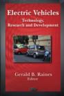 Image for Electric vehicles  : technology, research, and development