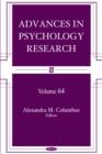 Image for Advances in psychology researchVol. 64