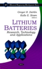 Image for Lithium batteries  : research, technology, and applications
