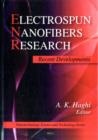 Image for Electrospun nanofibers research  : recent developments