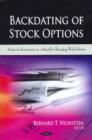 Image for Backdating of Stock Options