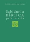 Image for Sabiduria biblica para tu vida: Bible Wisdom for Your Life