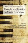 Image for Research perspectives  : thought and practice in music education