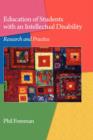 Image for Education of Students with an Intellectual Disability : Research and Practice