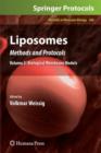 Image for Liposomes  : methods and protocolsVolume 2,: Biological membrane models
