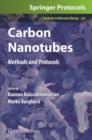 Image for Carbon nanotubes  : methods and protocols